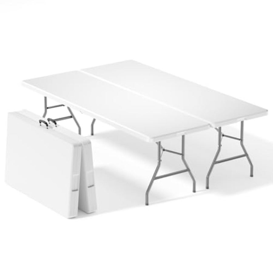8 FT Folding Picnic Table 2 Pa - Kitchen Outdoor Camping recensione e prezzo