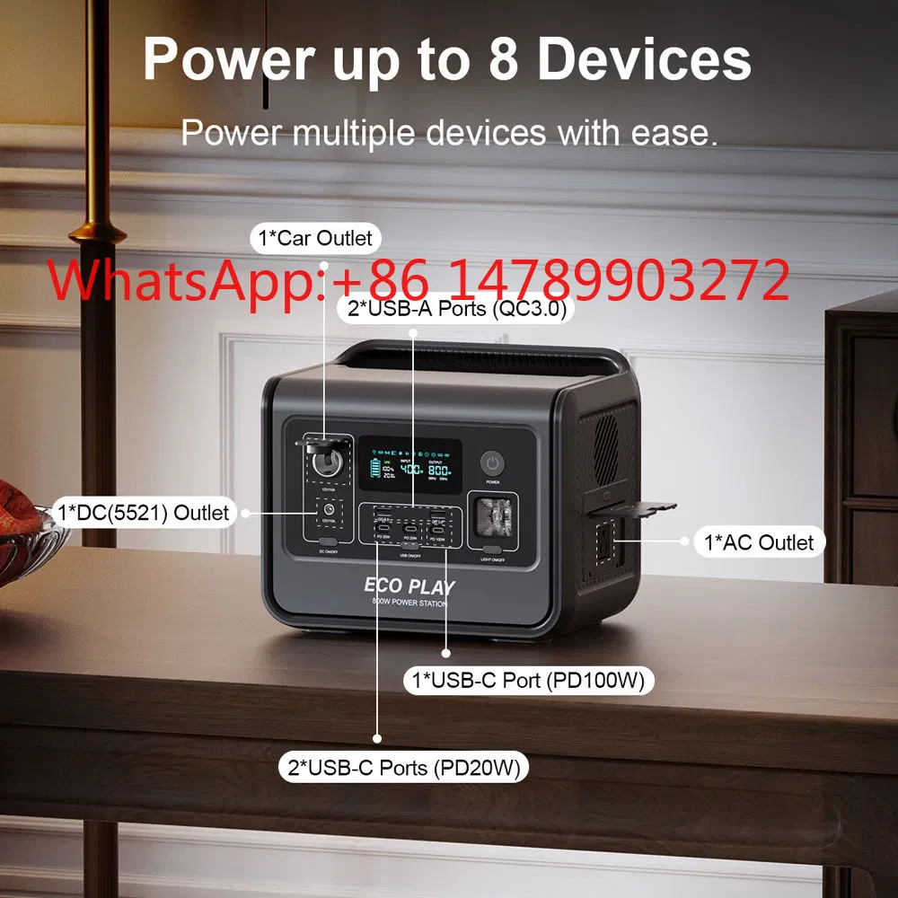 800W 512Wh Solar Power Station - Portable Power Station recensione e prezzo