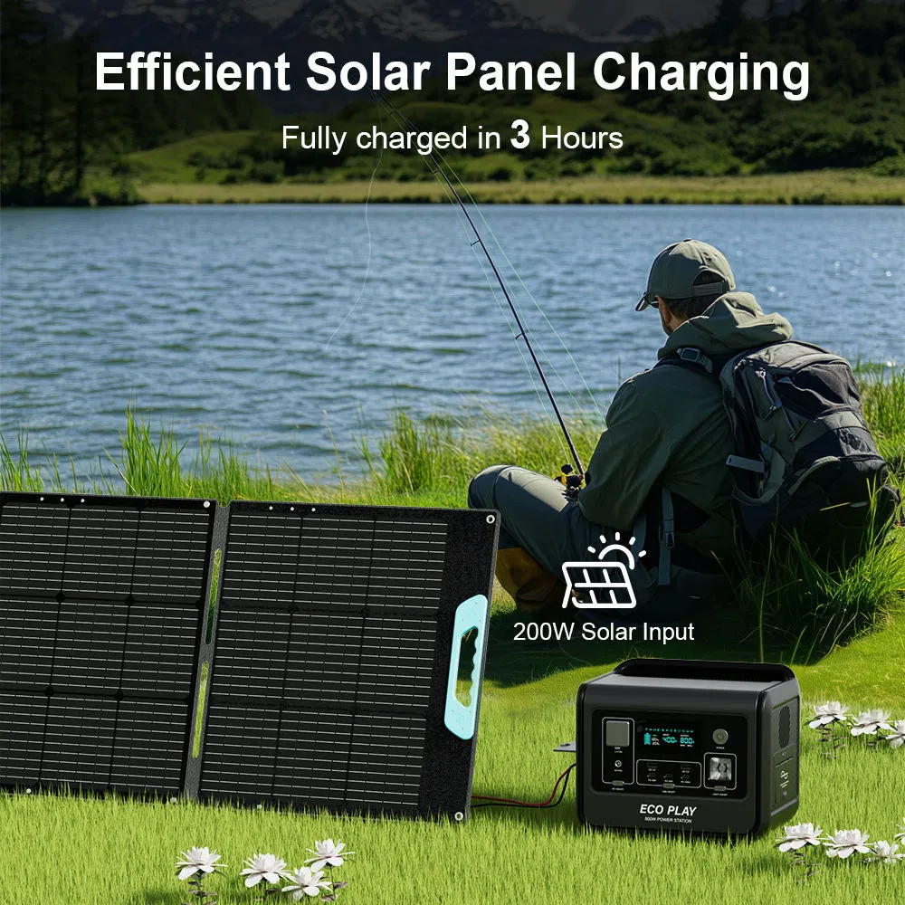 800W 512Wh Solar Power Station - Portable Power Station recensione e prezzo