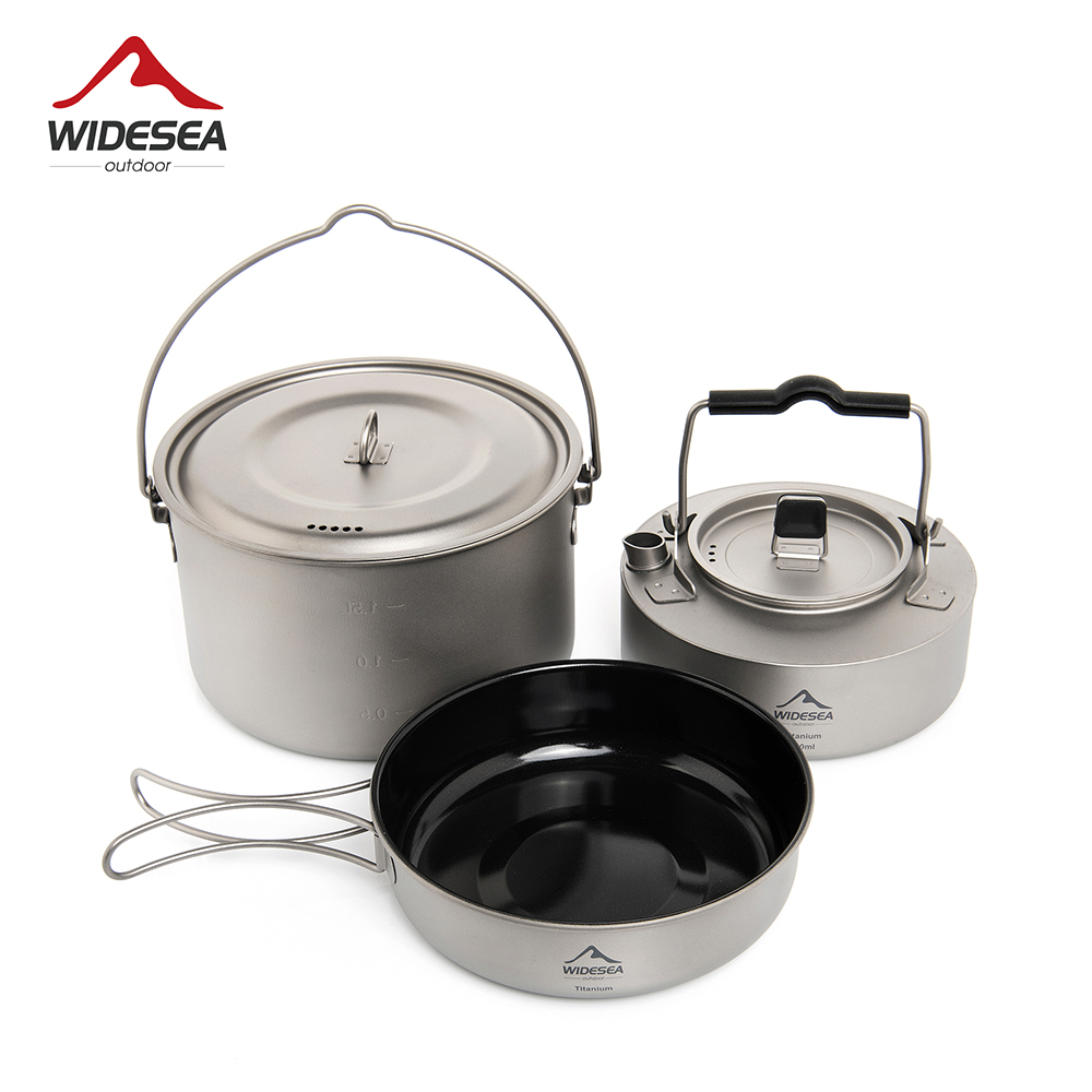 Widesea Ultralight Titanium Ca - Outdoor Camping Kettle recensione e prezzo