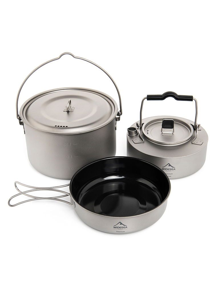 Widesea Ultralight Titanium Ca - Outdoor Camping Kettle recensione e prezzo