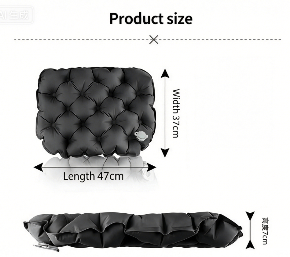 Portable Inflatable Seat Cushi - Outdoor Camping Rug recensione e prezzo