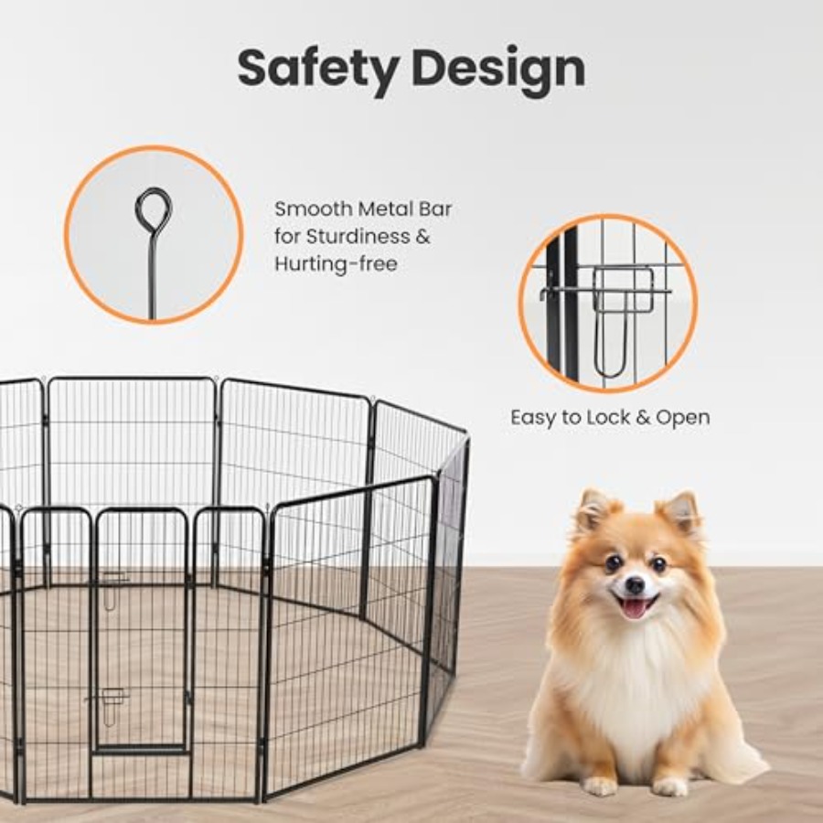 Outdoor Indoor Dog Playpen for - Outdoor Camping Dog Fence recensione e prezzo