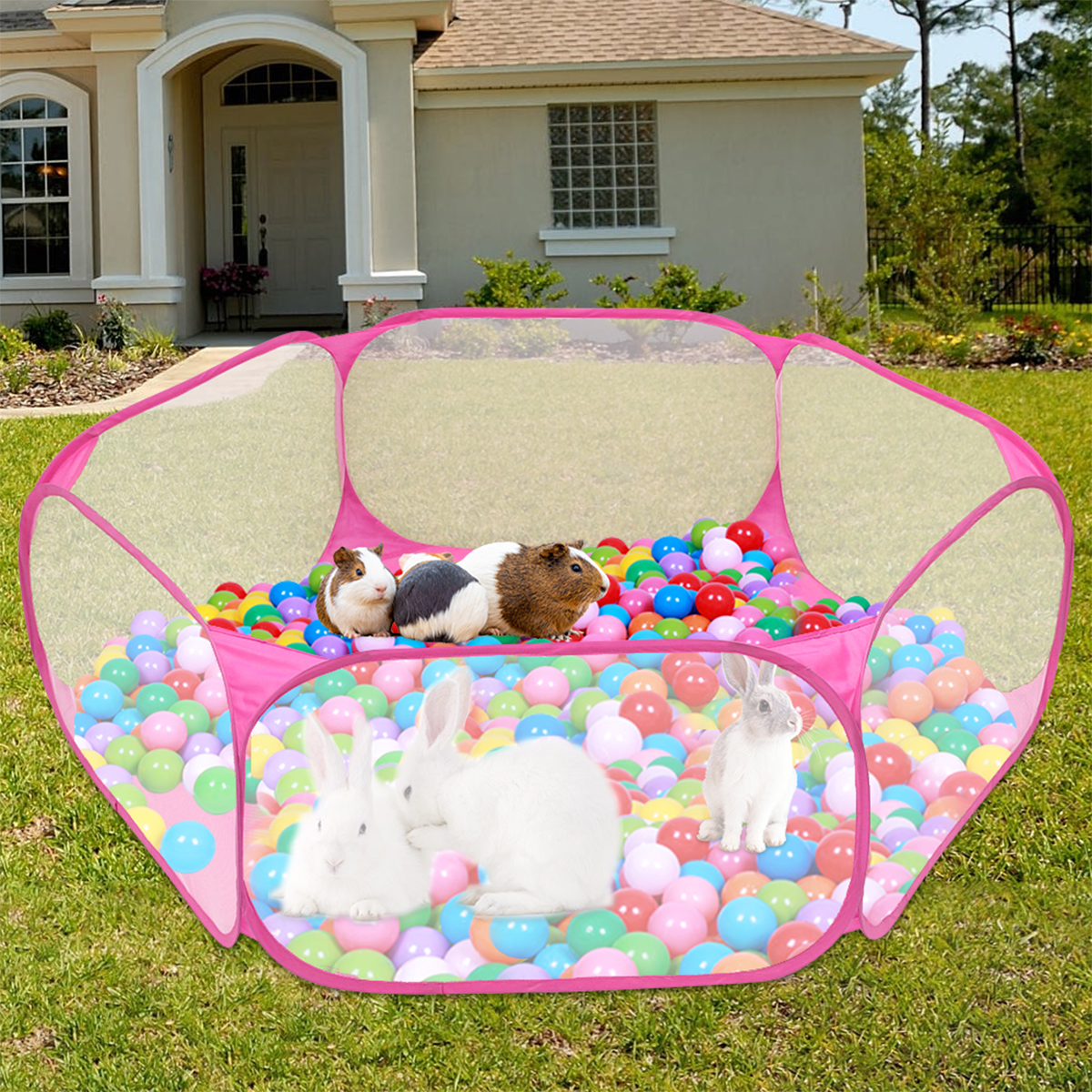 Portable Pet Playpen Cat Dog C - Outdoor Camping Dog Fence recensione e prezzo