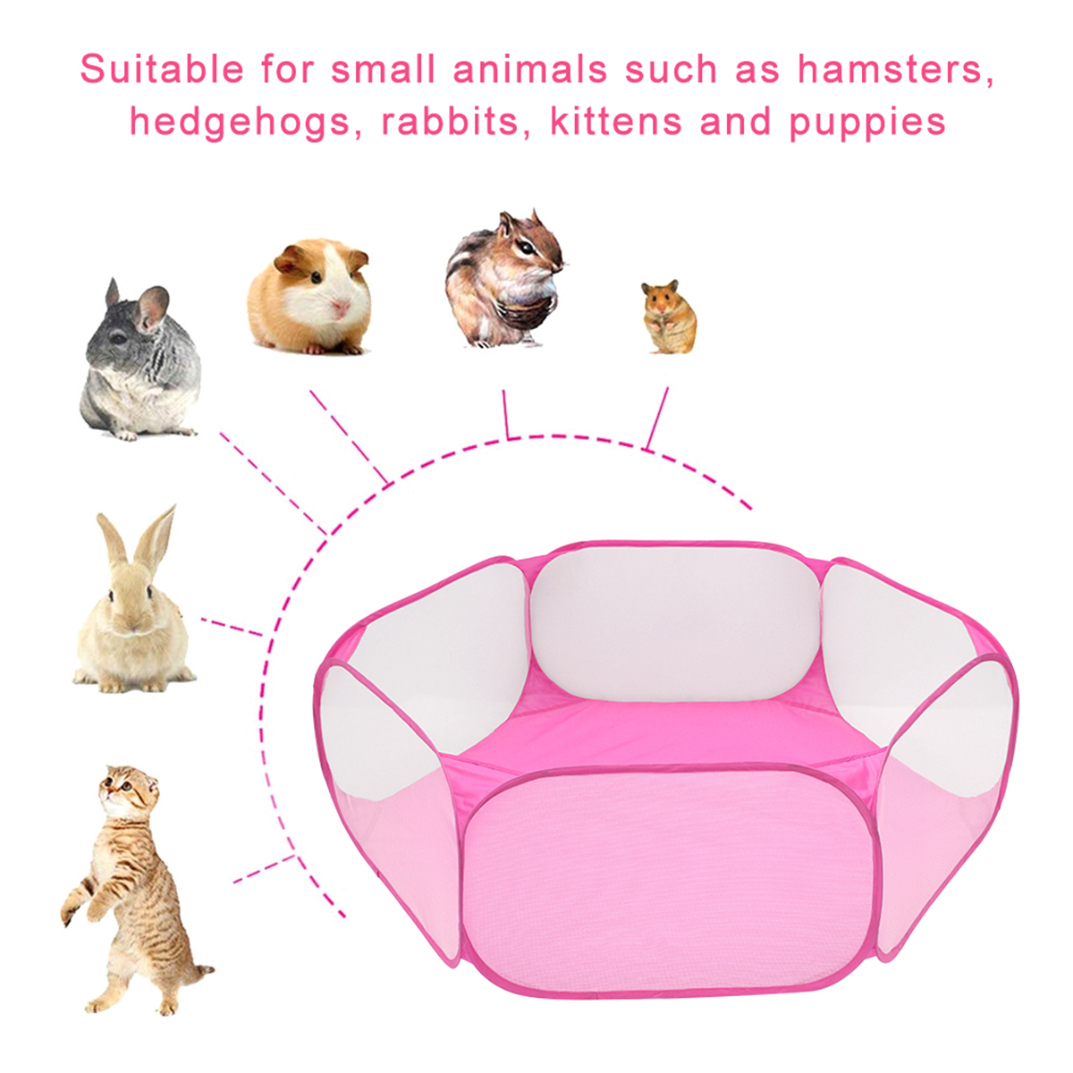 Portable Pet Playpen Cat Dog C - Outdoor Camping Dog Fence recensione e prezzo