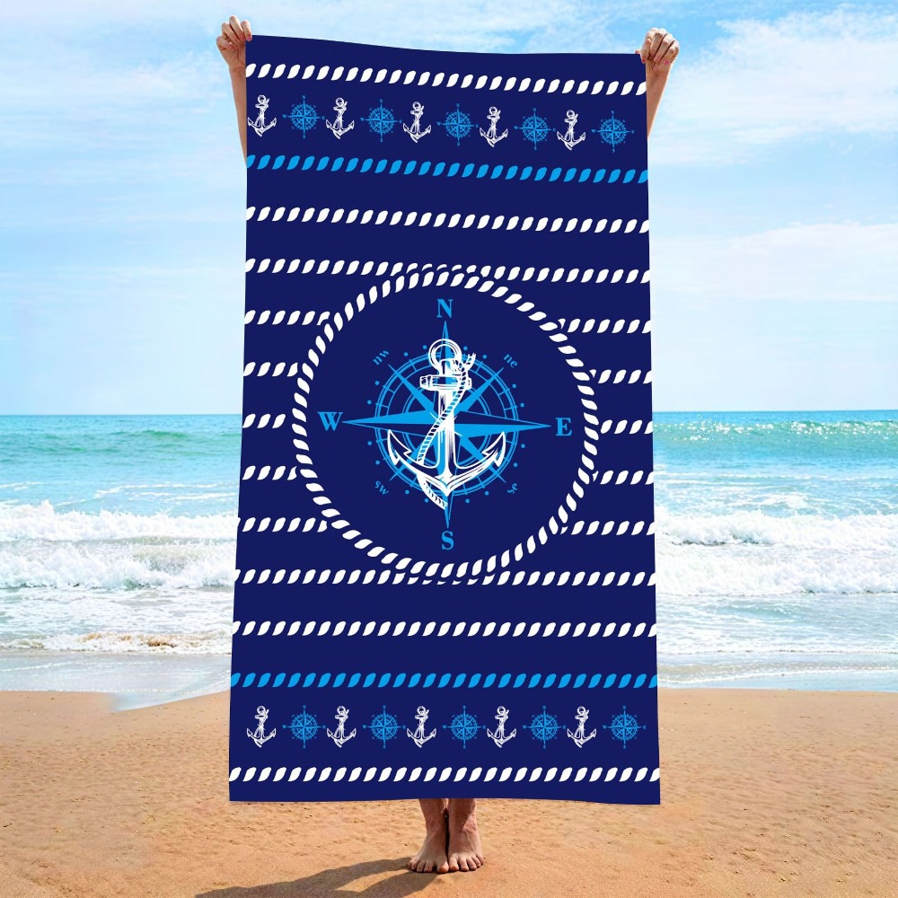 Anchor Beach Towel70x140CM Qui - Camp Towel Microfiber recensione e prezzo