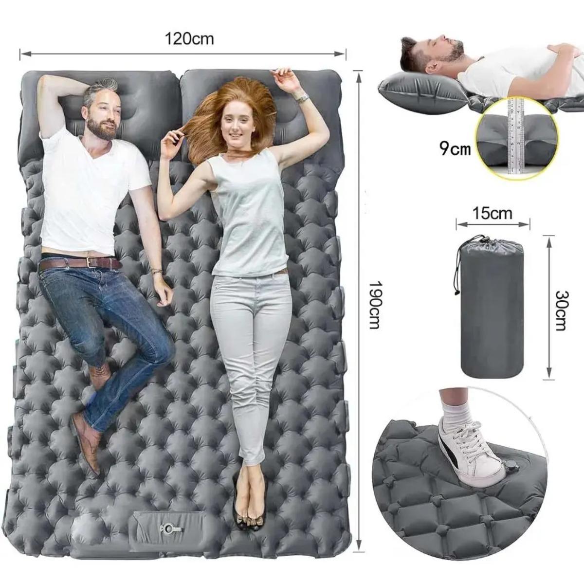 Single & Double Inflatable Air - Outdoor Camping Rug recensione e prezzo