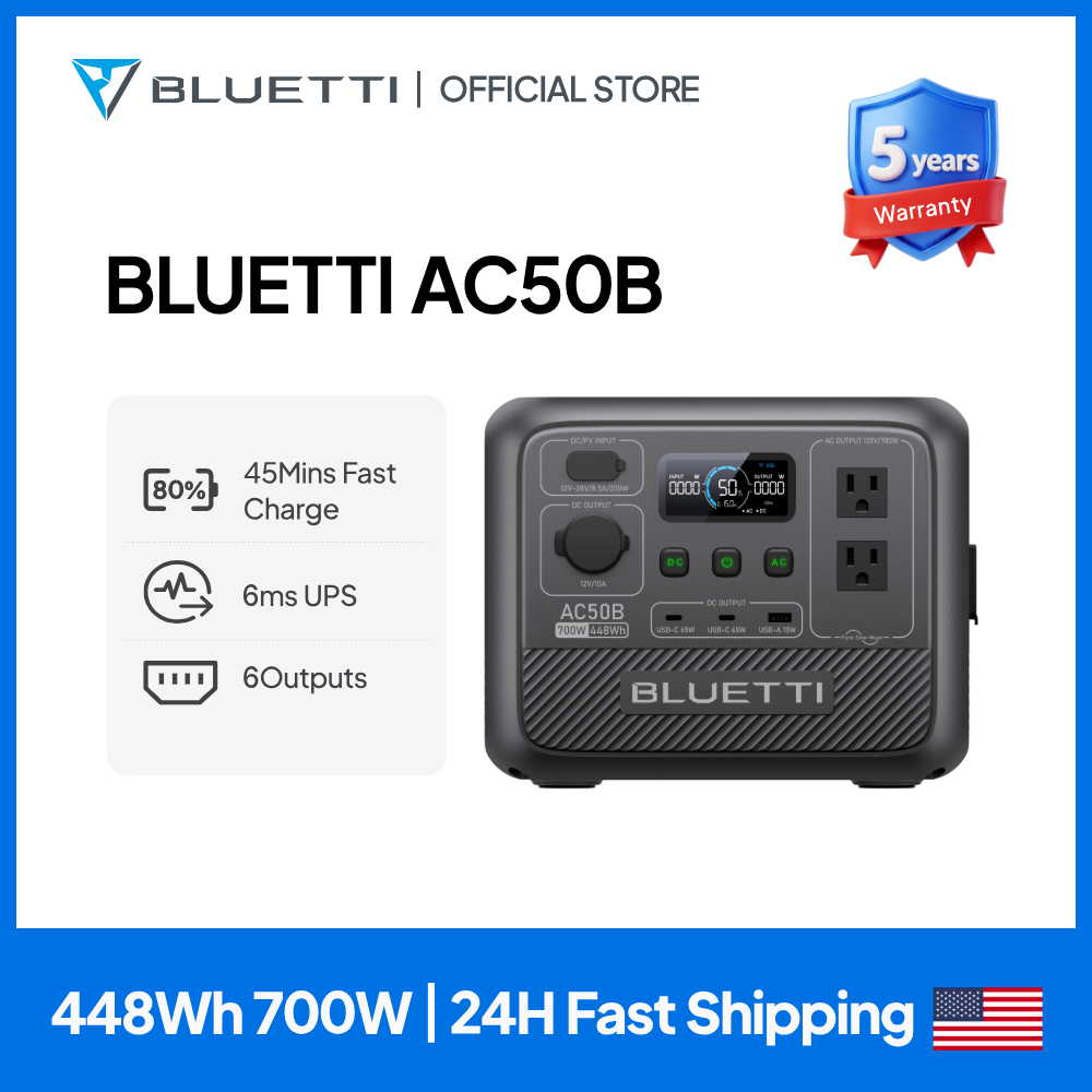 BLUETTI AC50B Portable Power S - Outdoor Camping Kettle recensione e prezzo