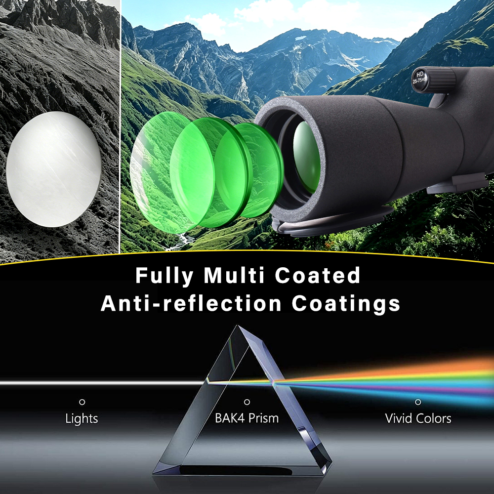 25-75x60 Zoom Spotting Scope C - Outdoor Camping Gear recensione e prezzo
