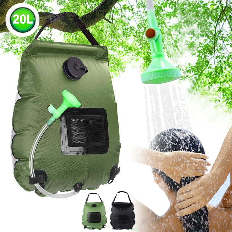 Solar Shower Bag 20L Outdoor S - Outdoor Camping Hot Water Shower recensione e prezzo
