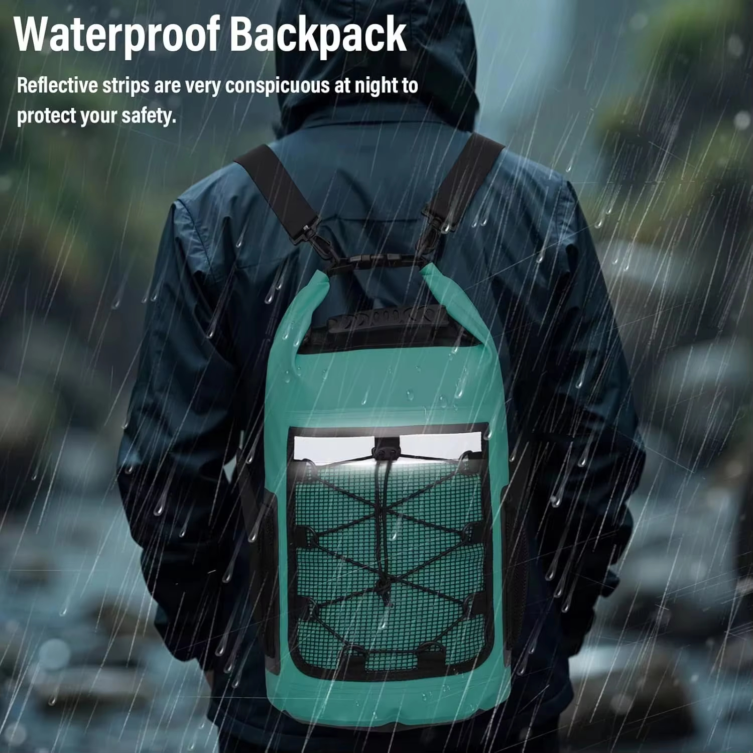 25L PVC Dry Drift Waterproof B - Outdoor Camping Backpack recensione e prezzo