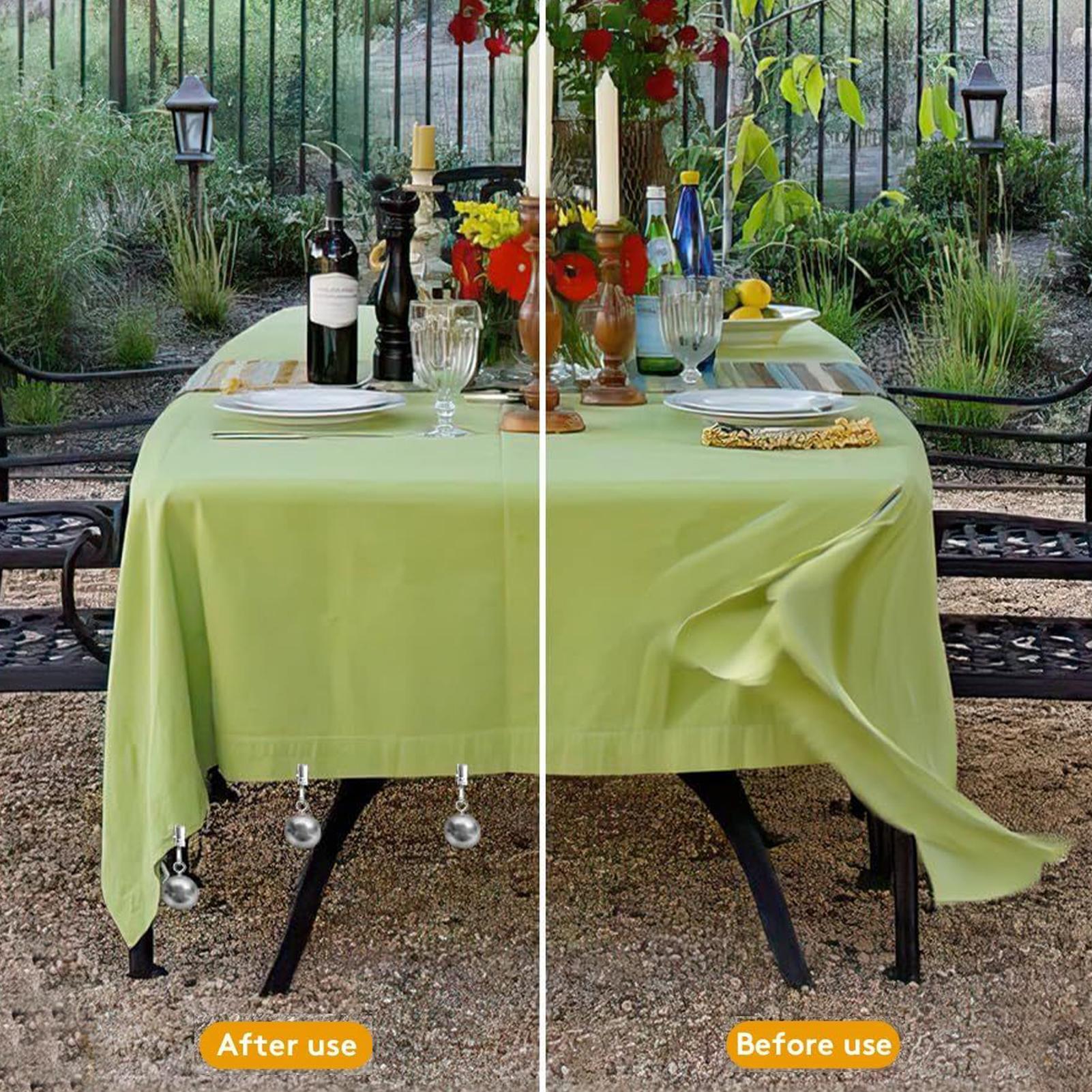 Tablecloth Weights 12 Pieces S - Kitchen Outdoor Camping recensione e prezzo