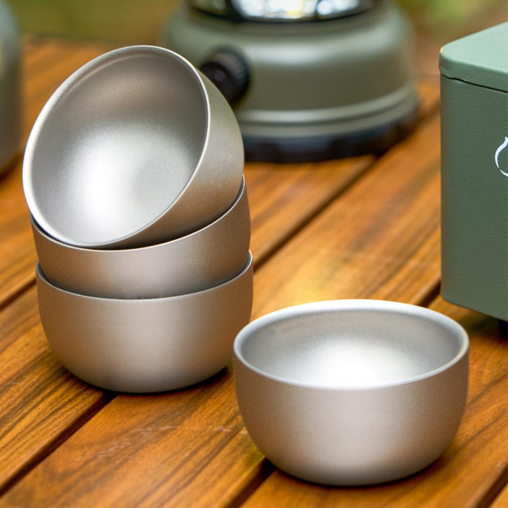 D2 Pure Titanium Double-layer  - Outdoor Camping Kettle recensione e prezzo