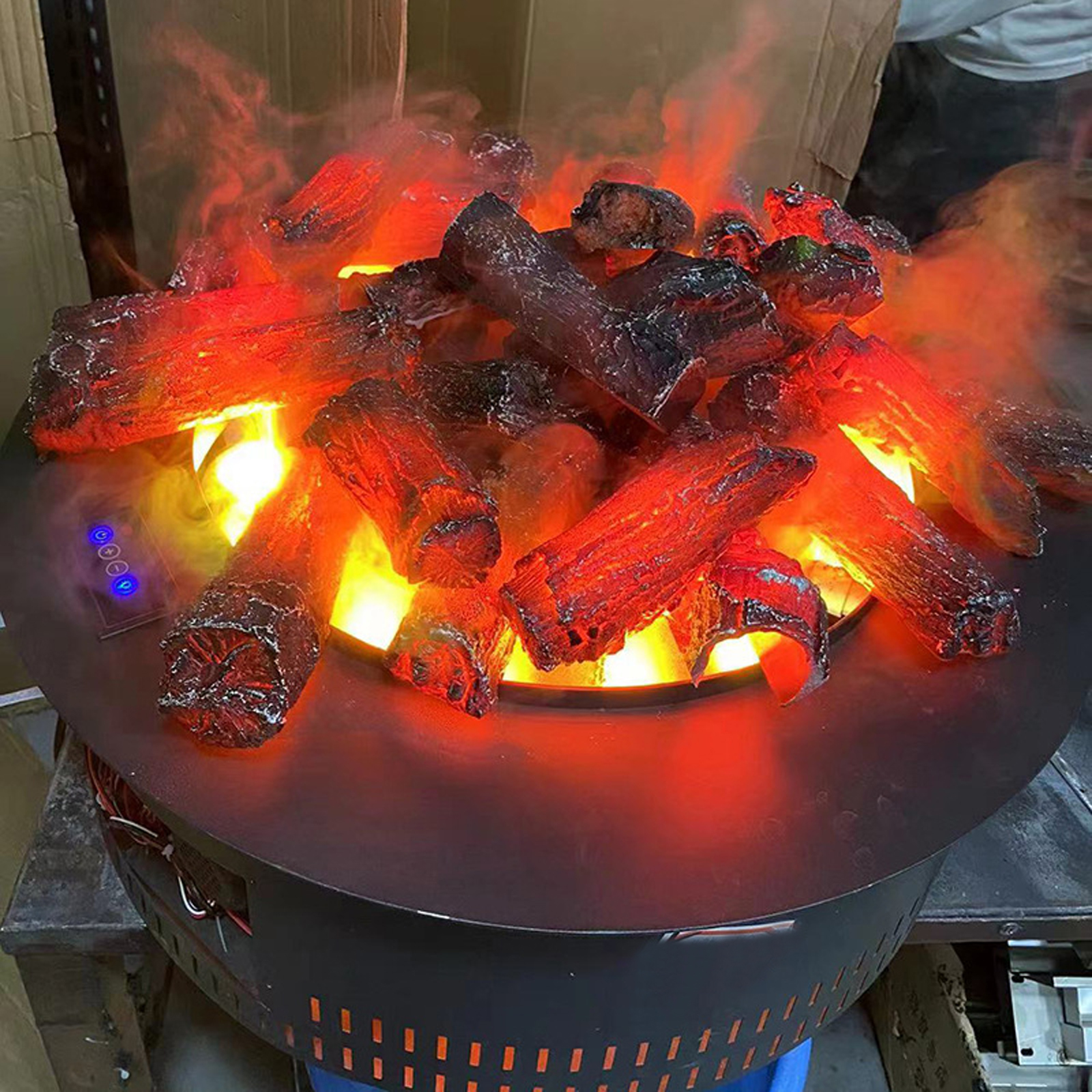 Simulation Flame Charcoal Stri - Outdoor Camping Fireplace recensione e prezzo