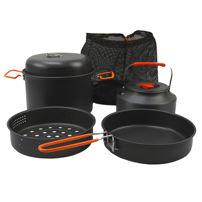 Outdoor Cookware Set Camping C - Outdoor Camping Kettle recensione e prezzo