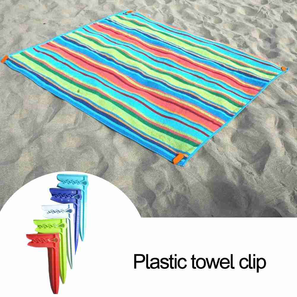 10PCS Beach Towel Clip Camping - Outdoor Camping Rug recensione e prezzo