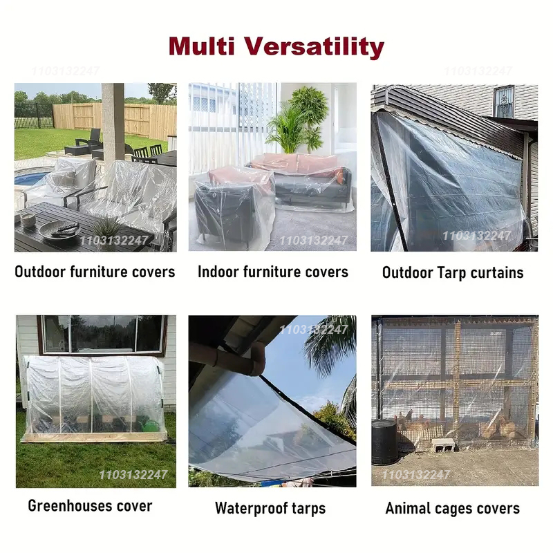 Transparent Outdoor Tarpaulin  - Outdoor Camping Dog Fence recensione e prezzo