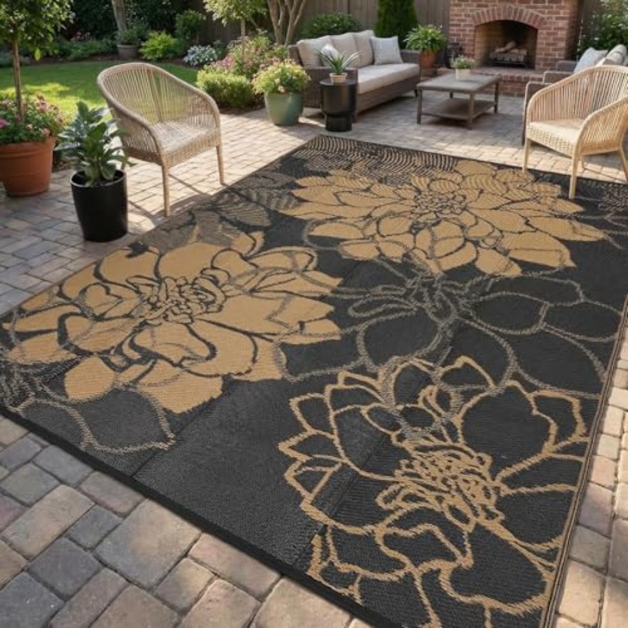 Outdoor Patio Rug 9x18 Waterpr - Outdoor Camping Rugs 9X18 recensione e prezzo