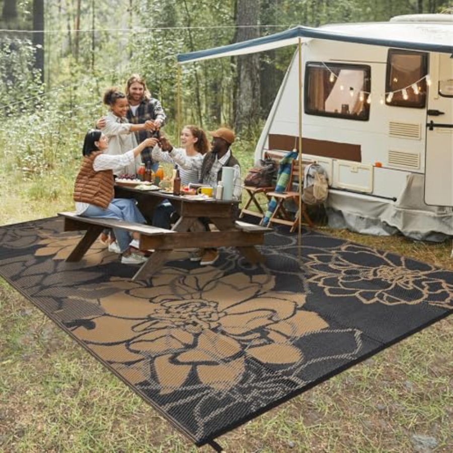 Outdoor Patio Rug 9x18 Waterpr - Outdoor Camping Rugs 9X18 recensione e prezzo