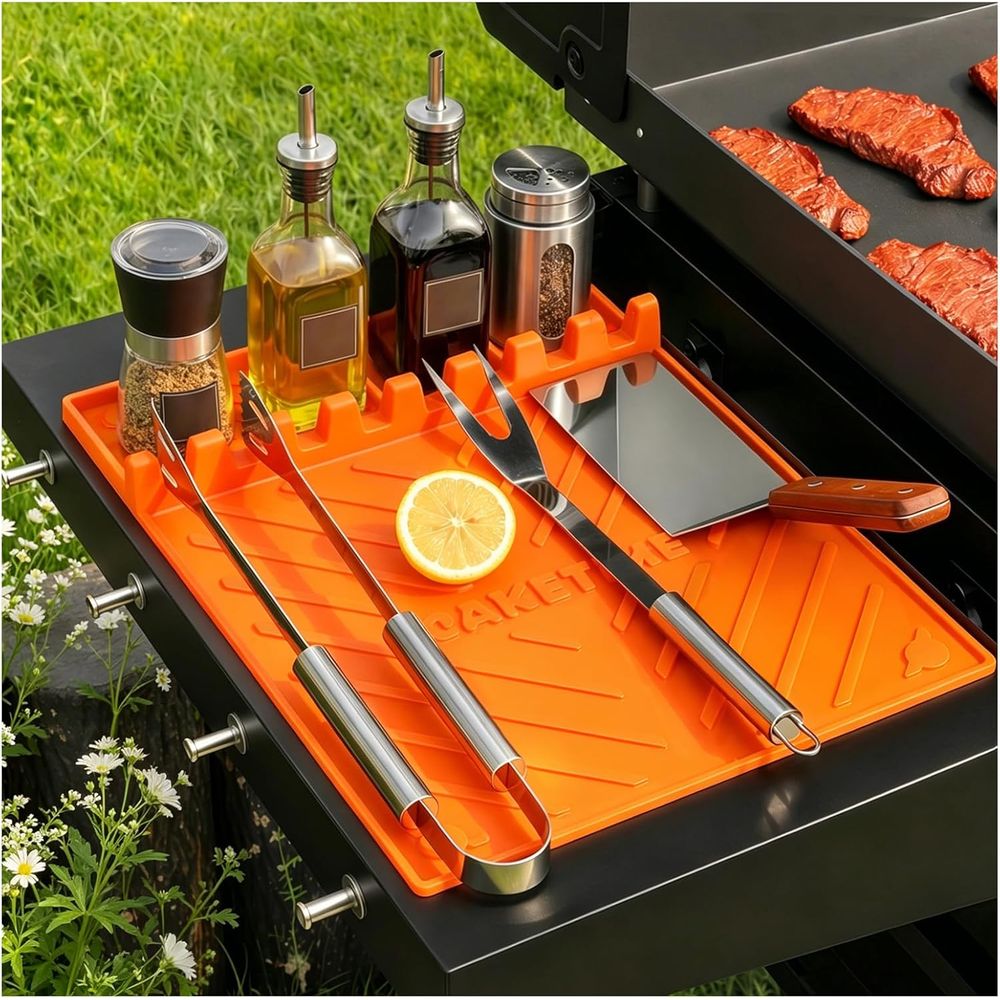 Silicone Grill Mats or Griddle - Kitchen Outdoor Camping recensione e prezzo
