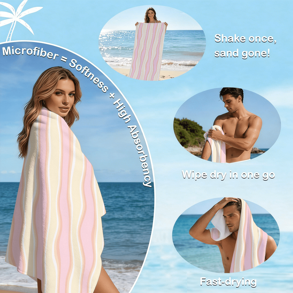 Microfiber Beach Towels Vertic - Camp Towel Microfiber recensione e prezzo