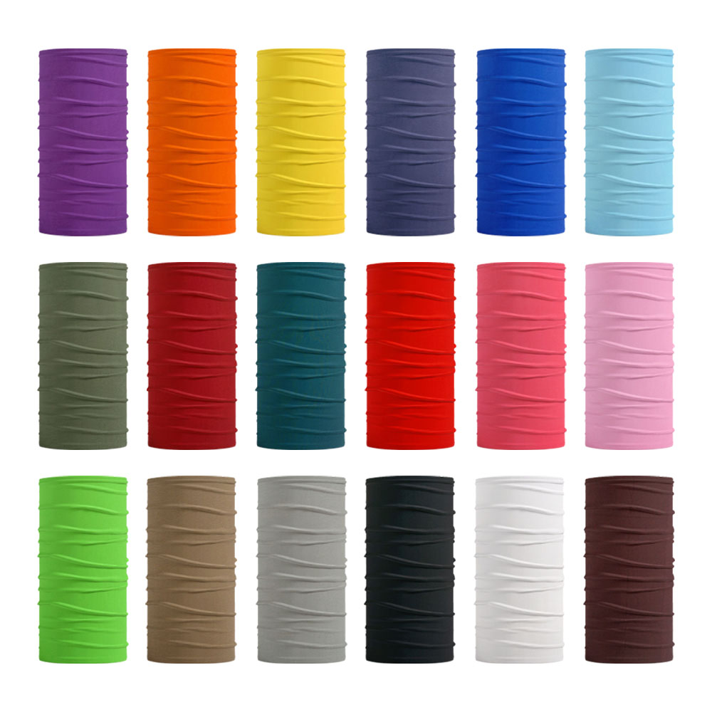 Seamless Solid Color Bandanas  - Outdoor Camping Gear recensione e prezzo