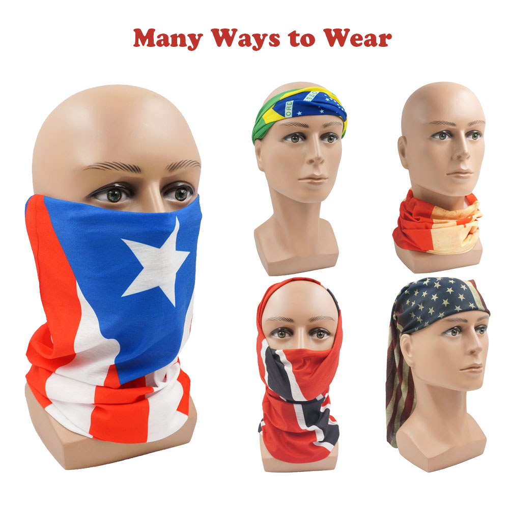 Nigeria Flag Bandanna Women Ne - Outdoor Camping Gear recensione e prezzo