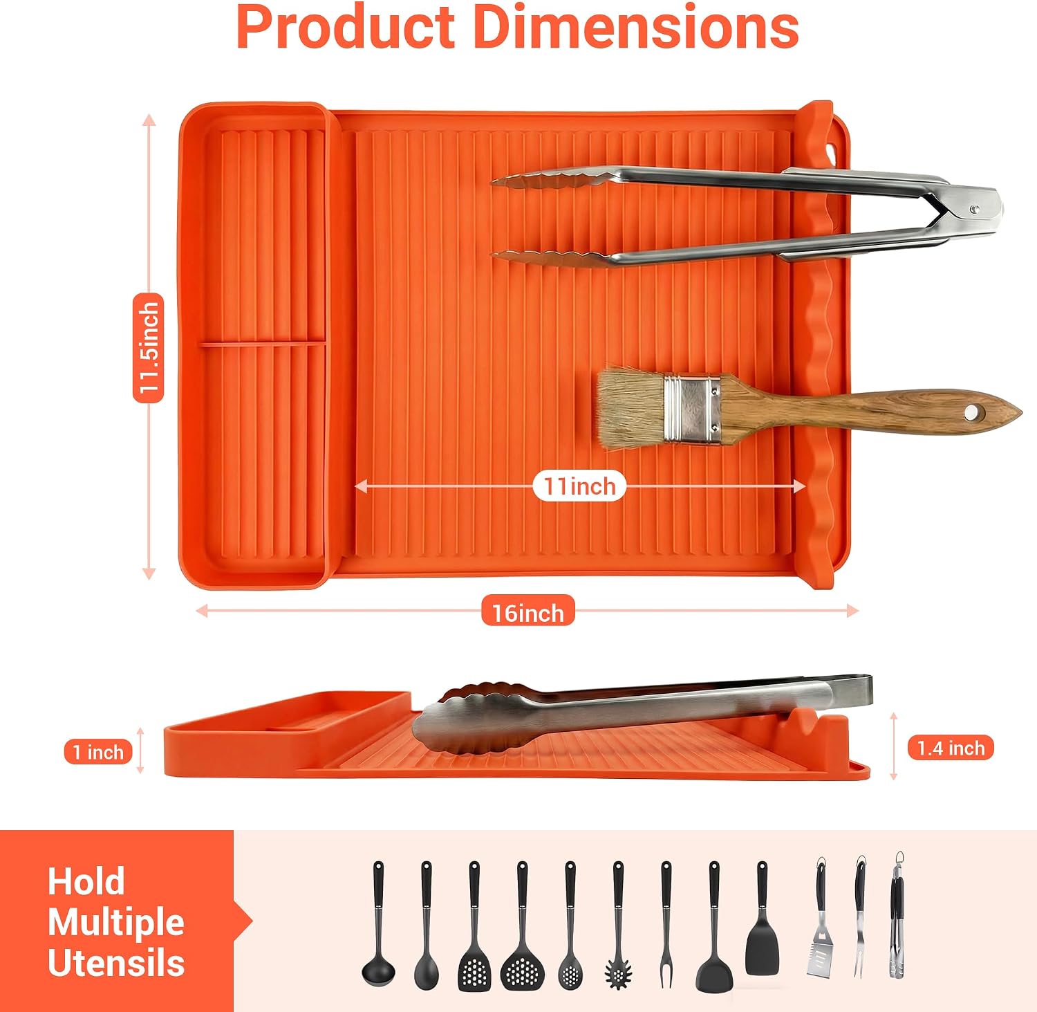 2-Pack Silicone Grill Mat 16x1 - Outdoor Camping Tools recensione e prezzo