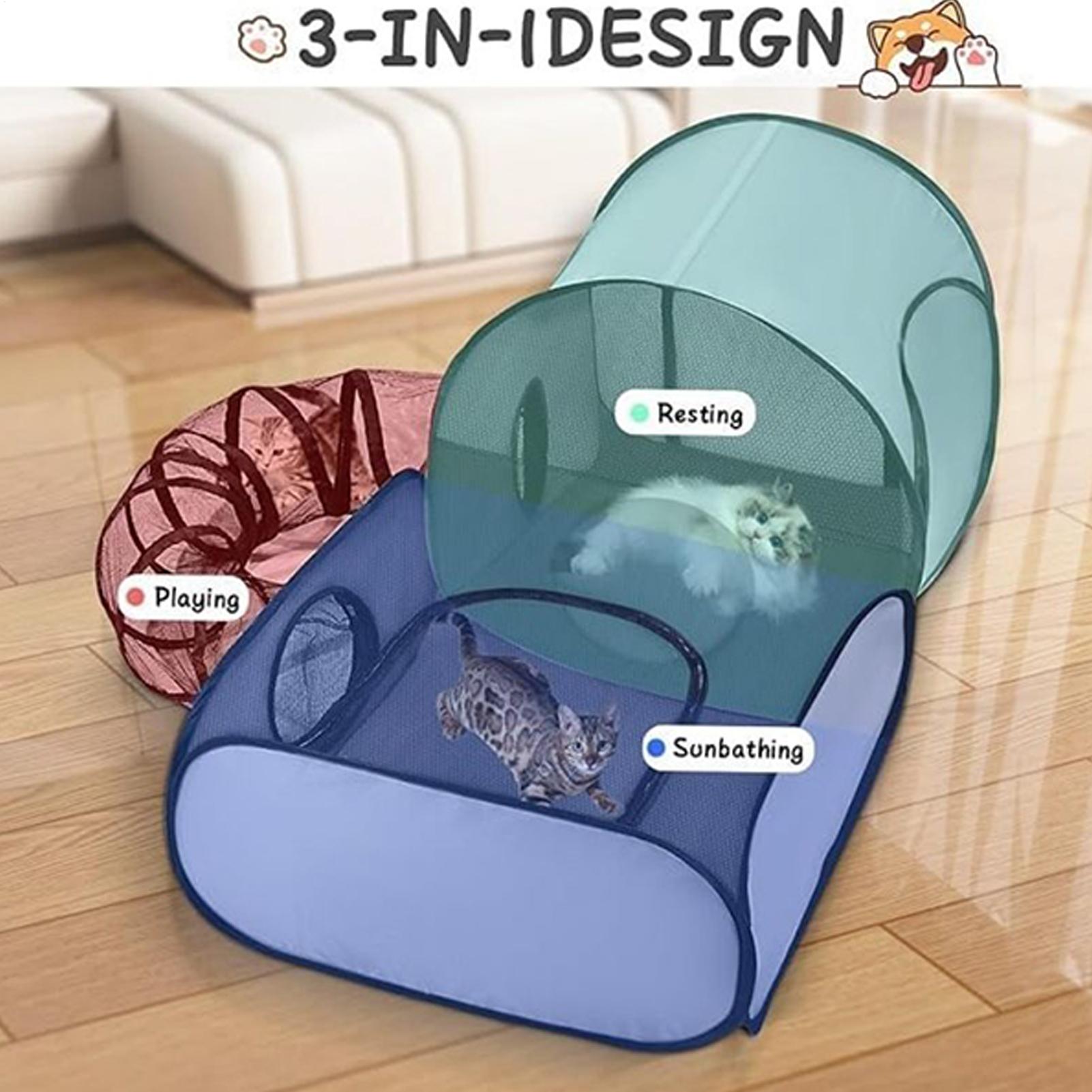 Cat Dog Playpens Cat House Ten - Outdoor Camping Dog Fence recensione e prezzo