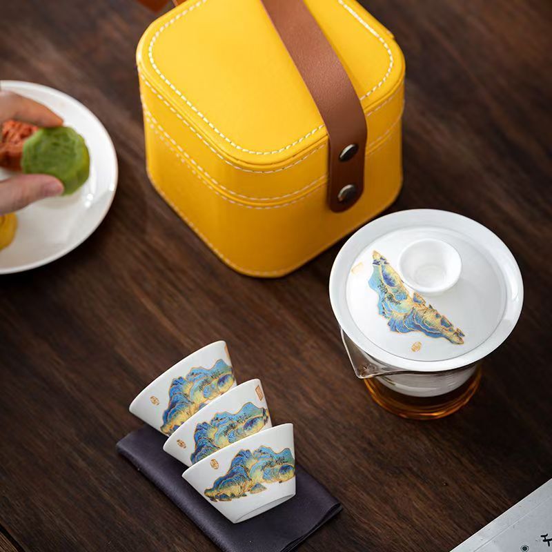 Travel Jade White Porcelain Te - Outdoor Camping Kettle recensione e prezzo