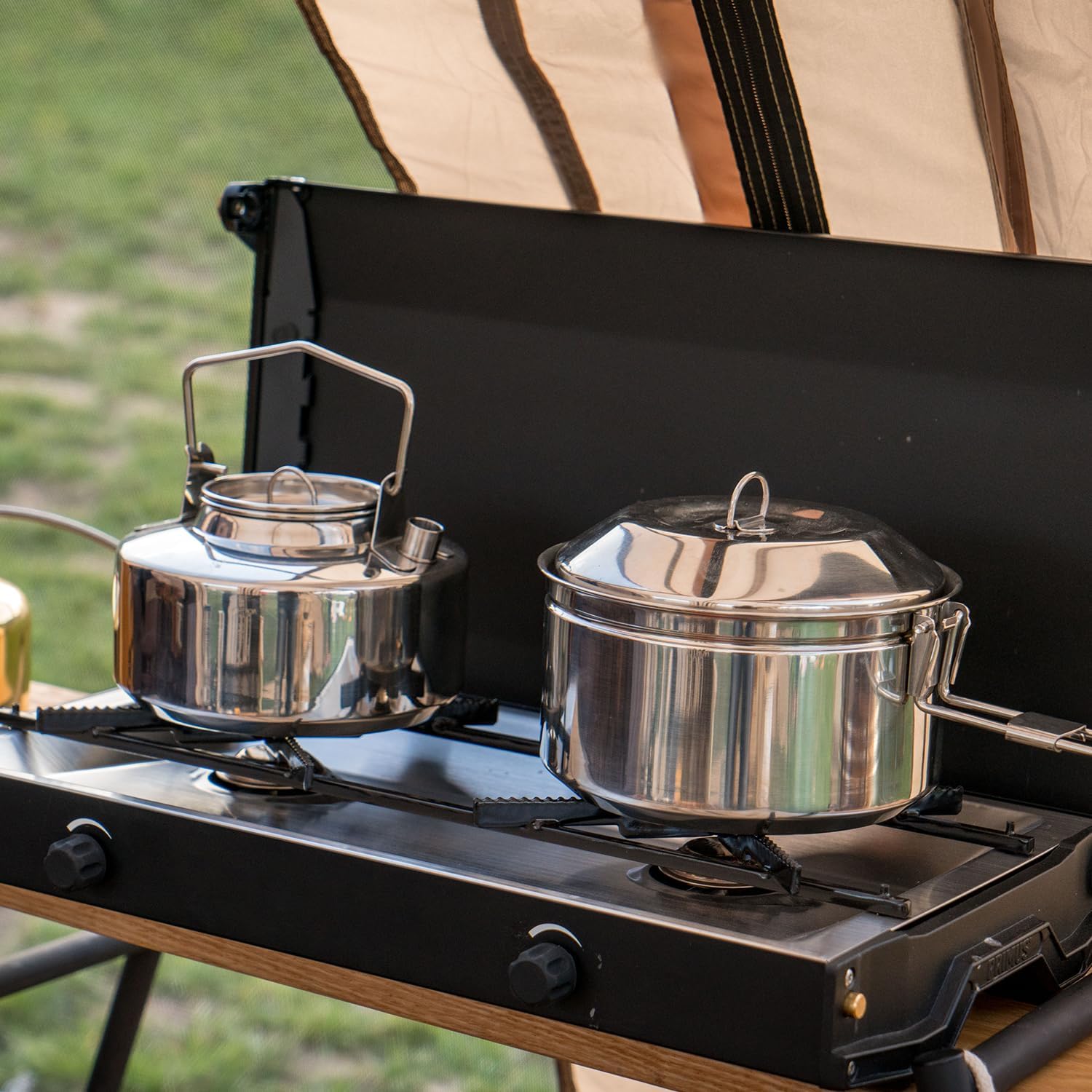 18-8 Stainless Steel Camping K - Outdoor Camping Kettle recensione e prezzo