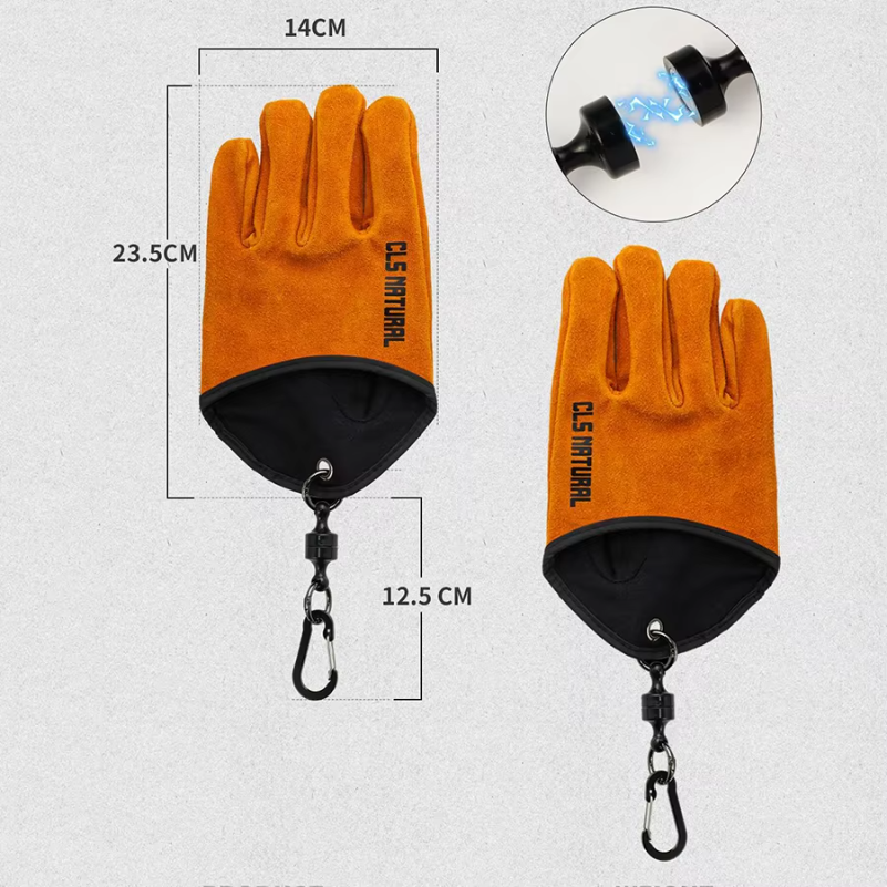 Heat Resistant BBQ Gloves, Cow - Outdoor Camping Tools recensione e prezzo