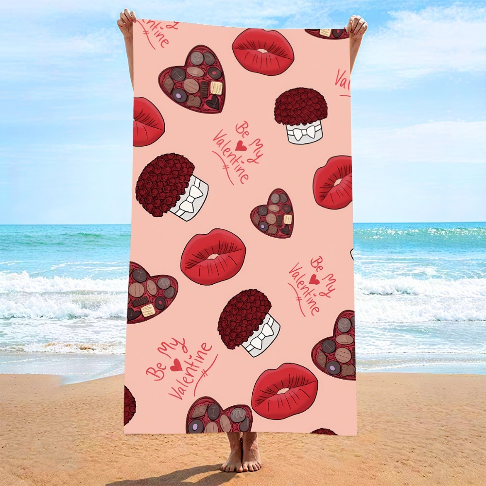 Heart Symbol Bath Towel 27x55i - Camp Towel Microfiber recensione e prezzo