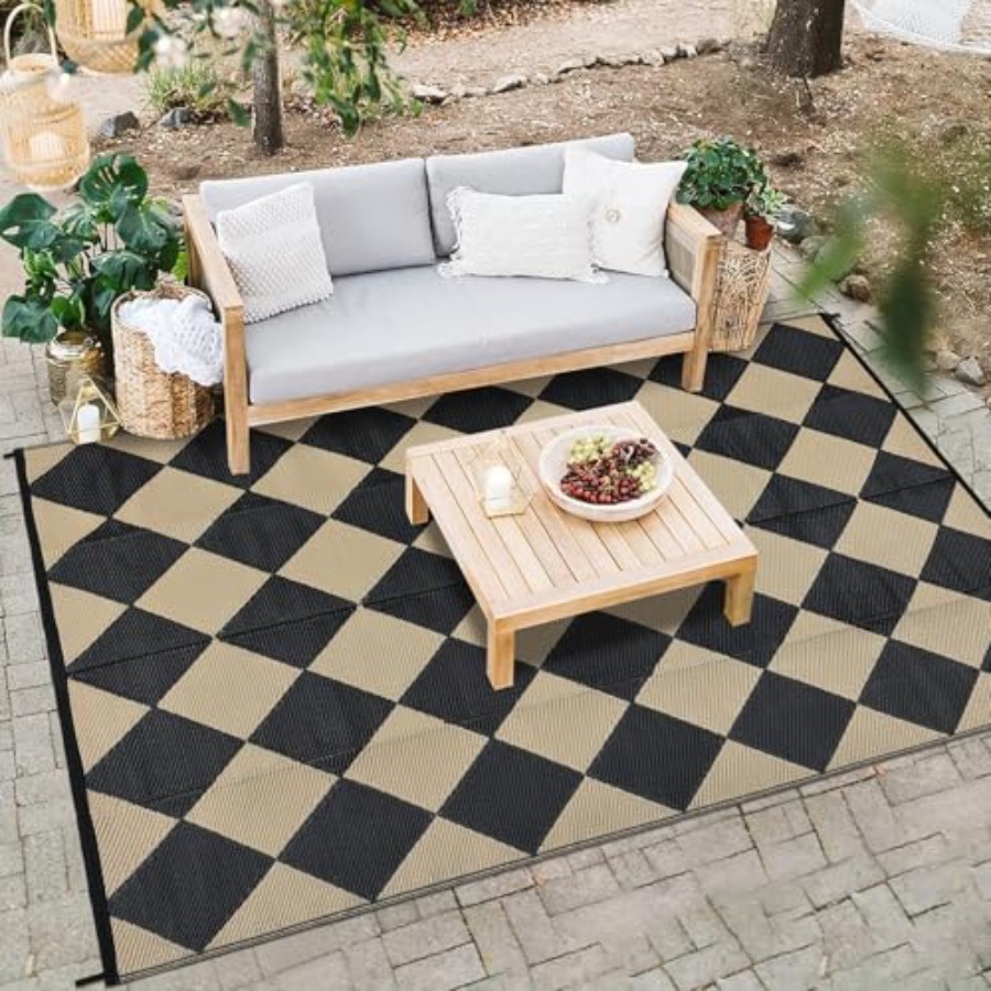 Outdoor Plastic Straw Rug 9x18 - Outdoor Camping Rugs 9X18 recensione e prezzo