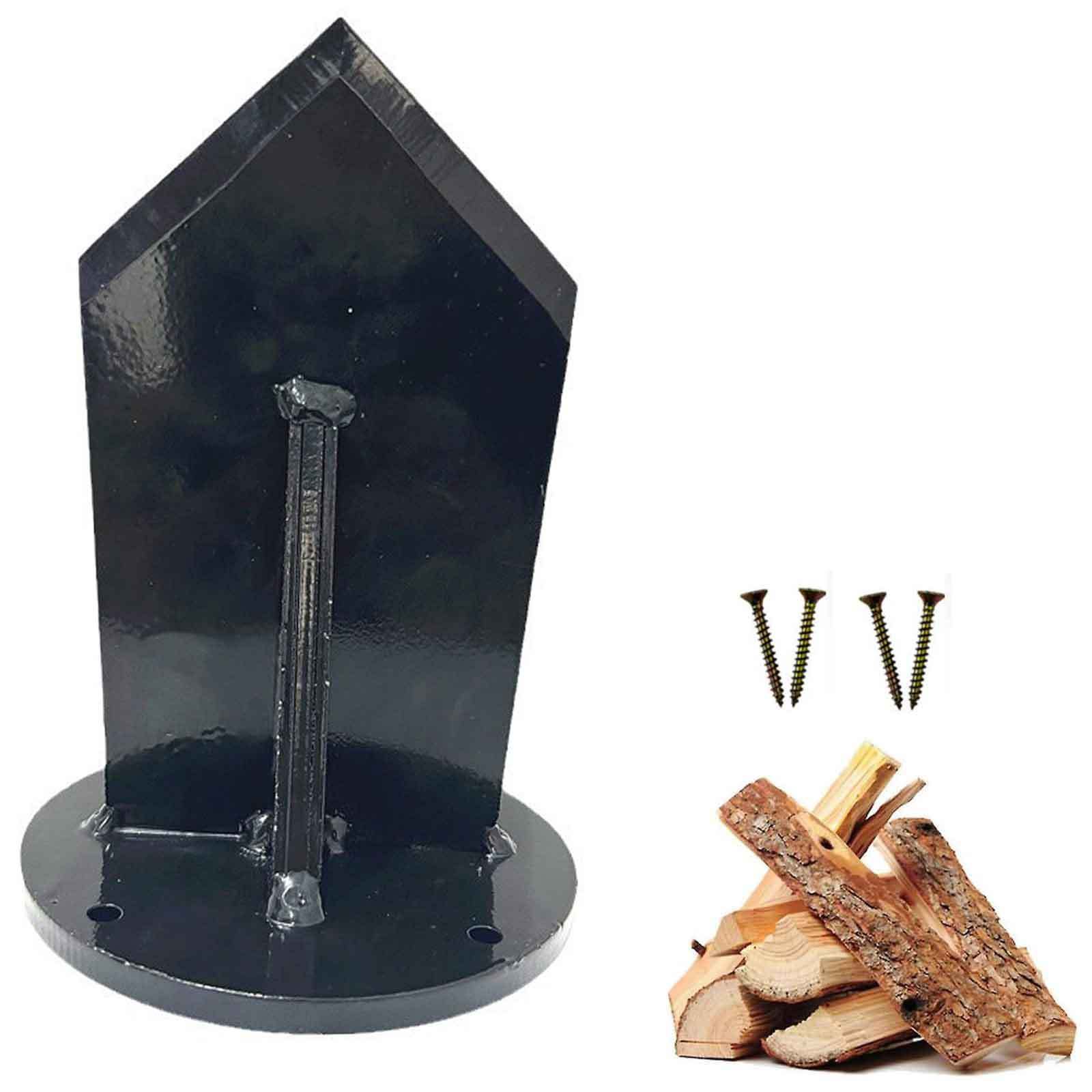Carbon Steel Vertical Firewood - Outdoor Camping Fireplace recensione e prezzo