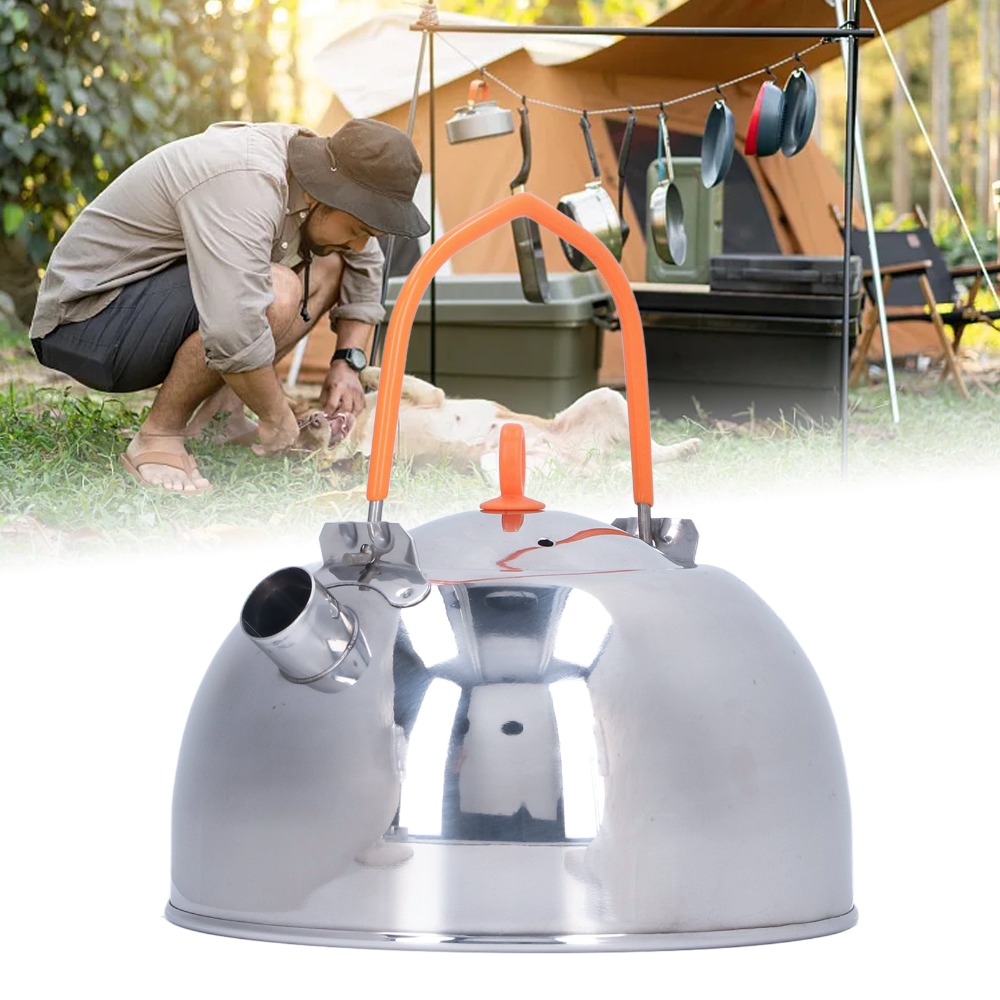 Durable Stainless Steel Portab - Outdoor Camping Kettle recensione e prezzo