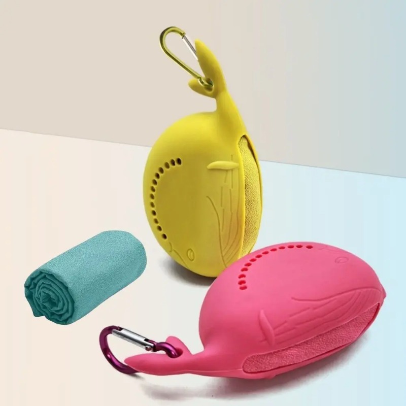 Portable Silicone Case&Lightwe - Camp Towel Microfiber recensione e prezzo