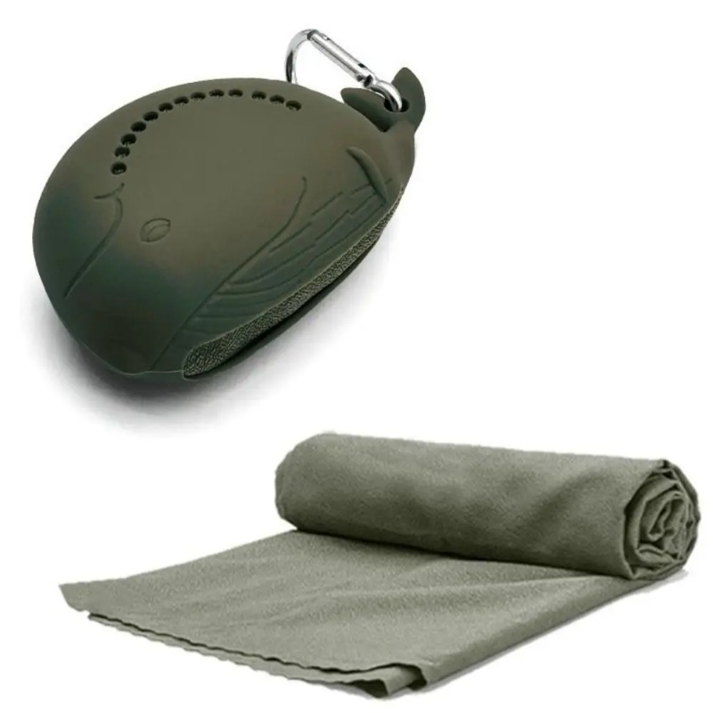 Portable Silicone Case&Lightwe - Camp Towel Microfiber recensione e prezzo