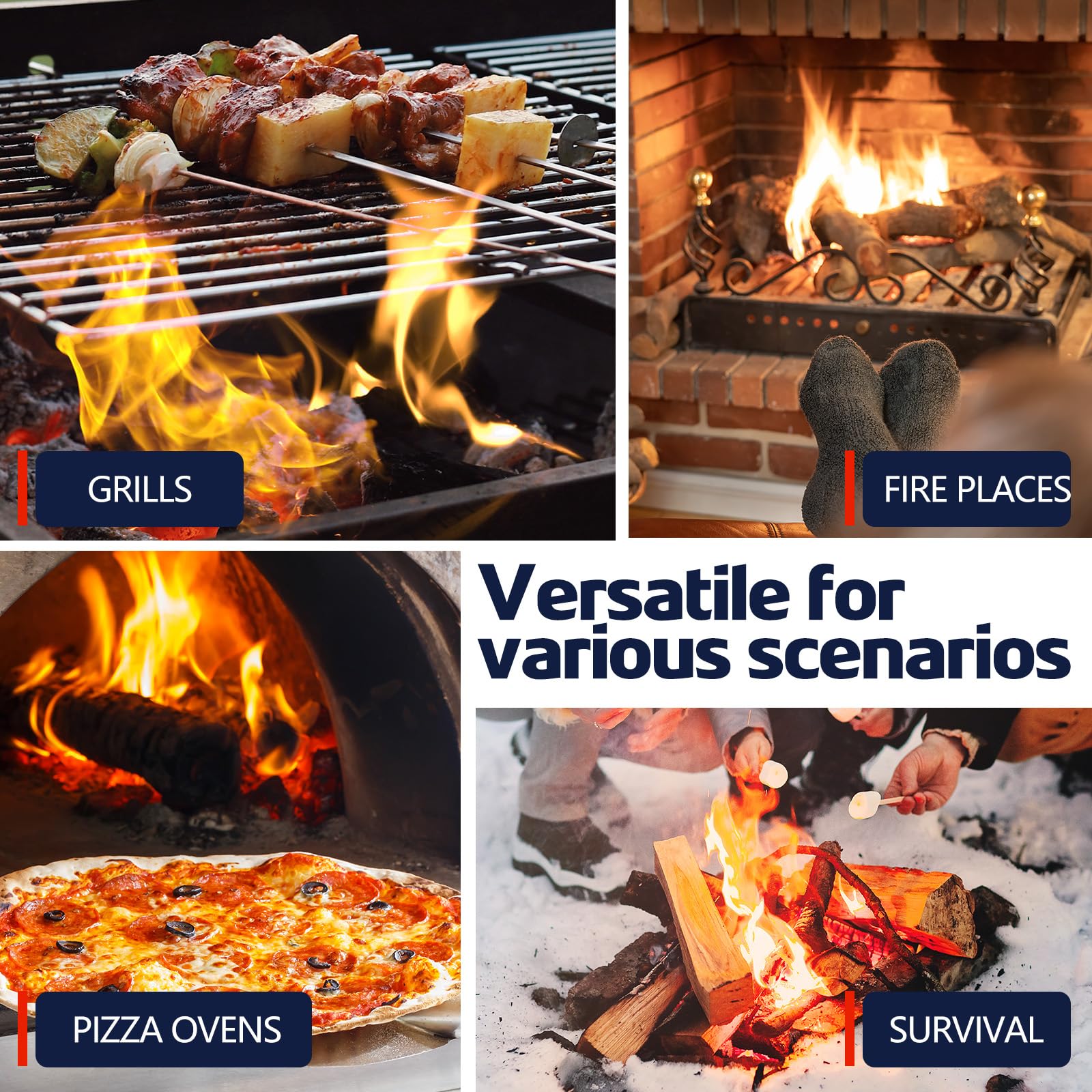 Waterproof Instant Ignition Fi - Outdoor Camping Fireplace recensione e prezzo