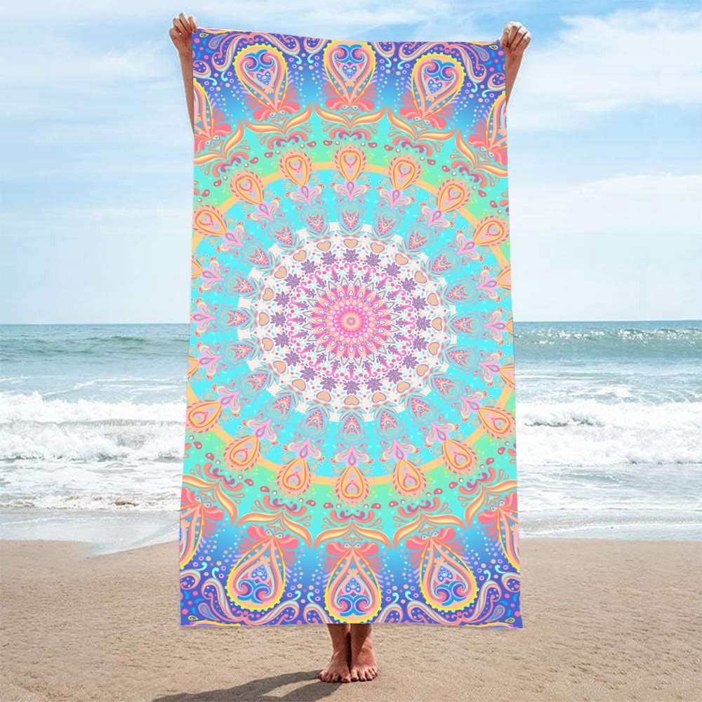 Mysterious Pattern Beach Towel - Camp Towel Microfiber recensione e prezzo