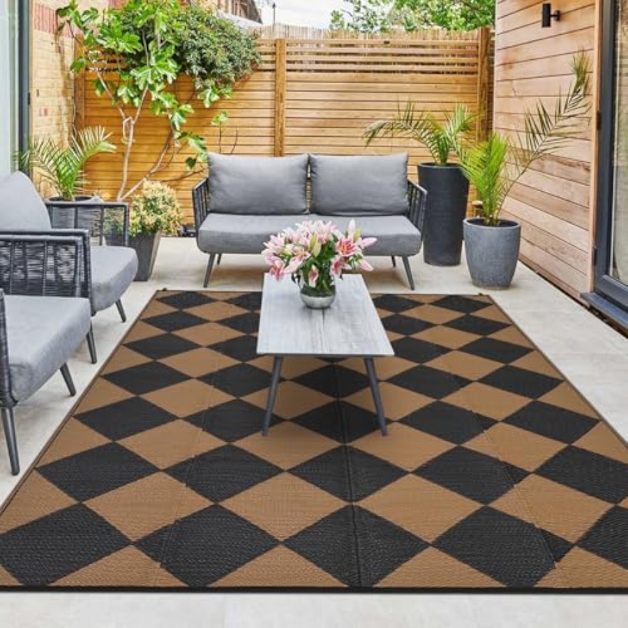 Outdoor Plastic Straw Rug 9x18 - Outdoor Camping Rugs 9X18 recensione e prezzo