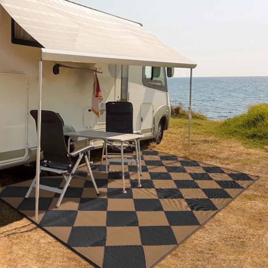 Outdoor Plastic Straw Rug 9x18 - Outdoor Camping Rugs 9X18 recensione e prezzo