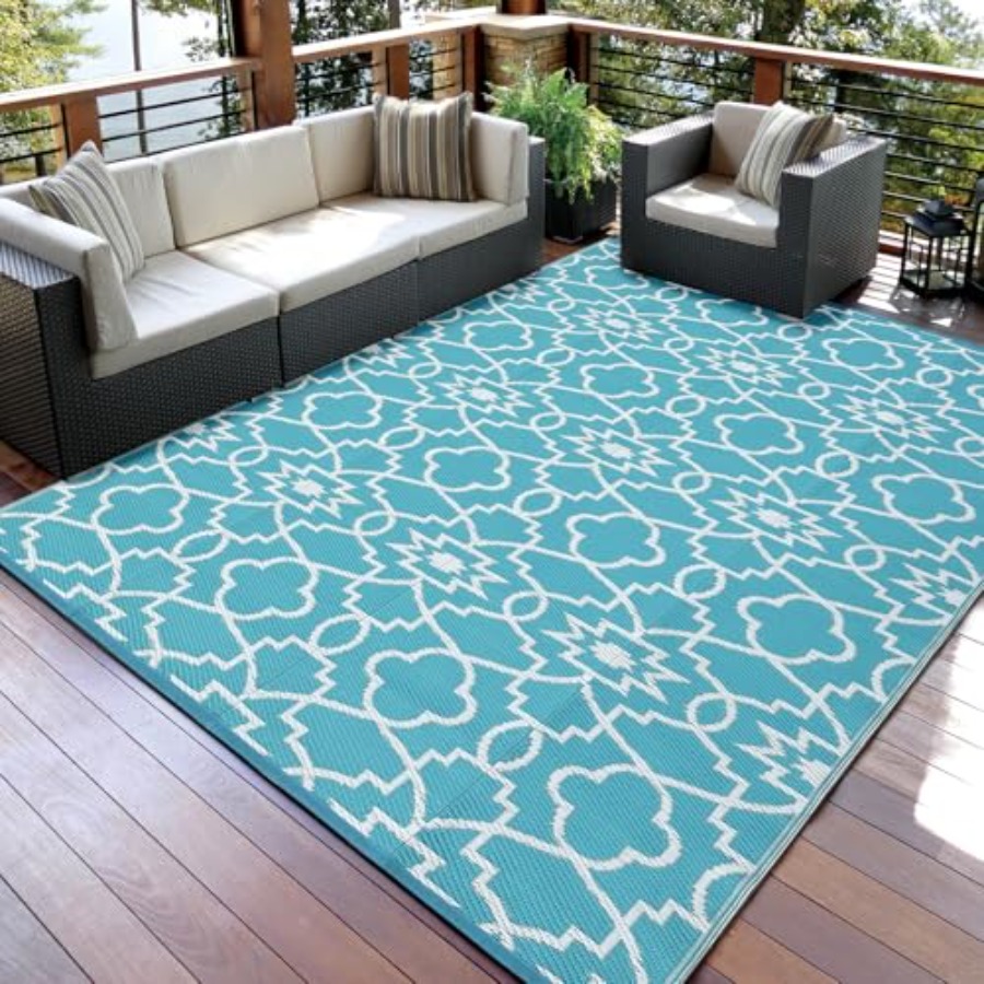 Reversible Mats 9x18 Plastic S - Outdoor Camping Rugs 9X18 recensione e prezzo