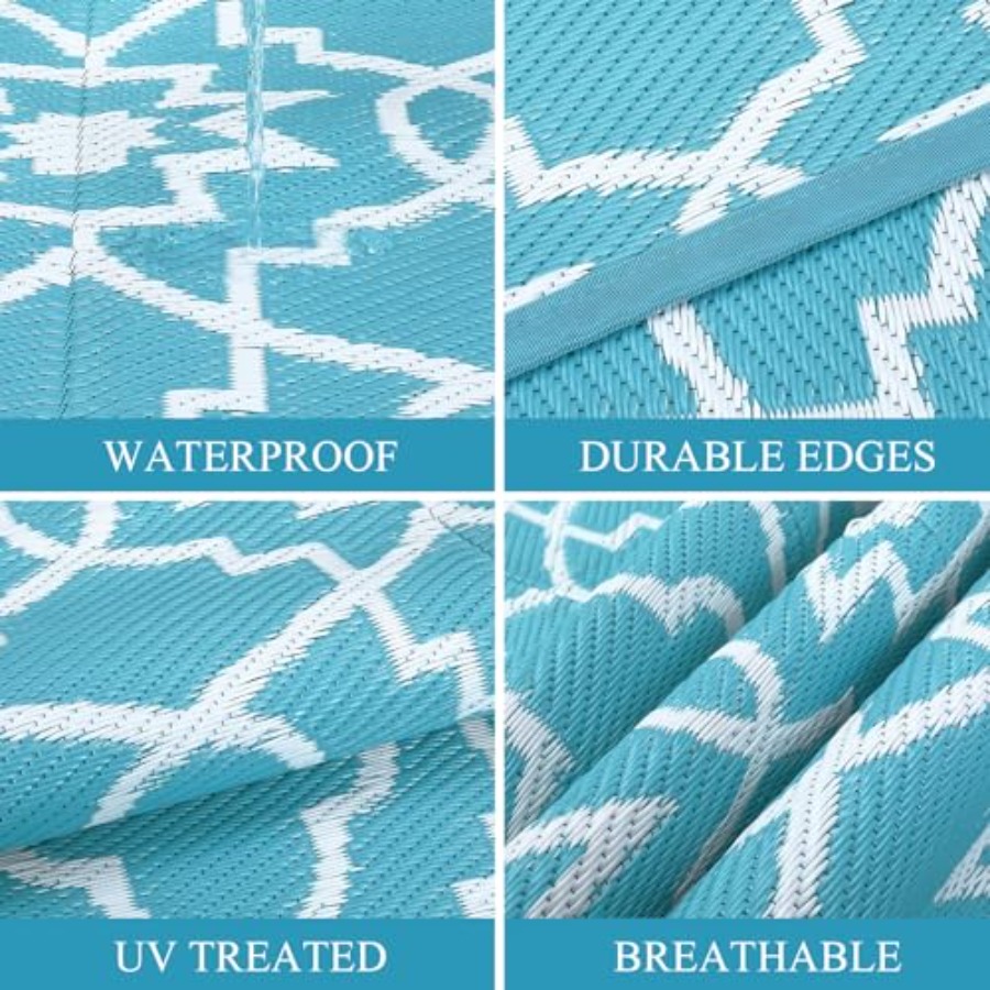 Reversible Mats 9x18 Plastic S - Outdoor Camping Rugs 9X18 recensione e prezzo